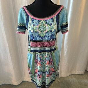 Colorful stretchy dress